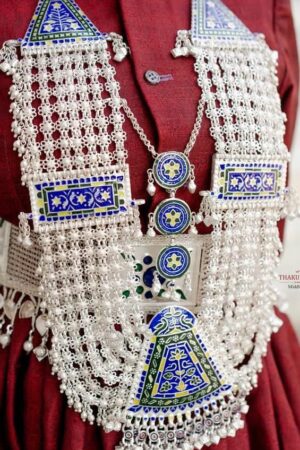 Silver necklace women