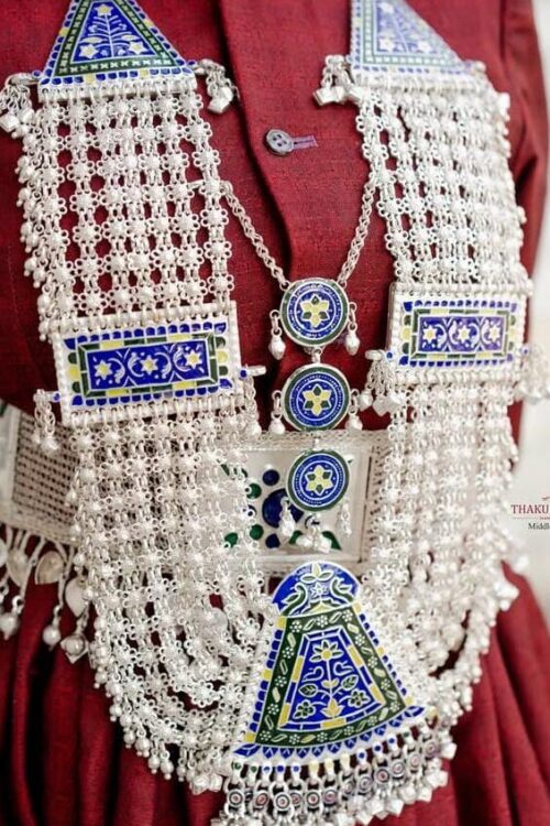 Silver necklace women