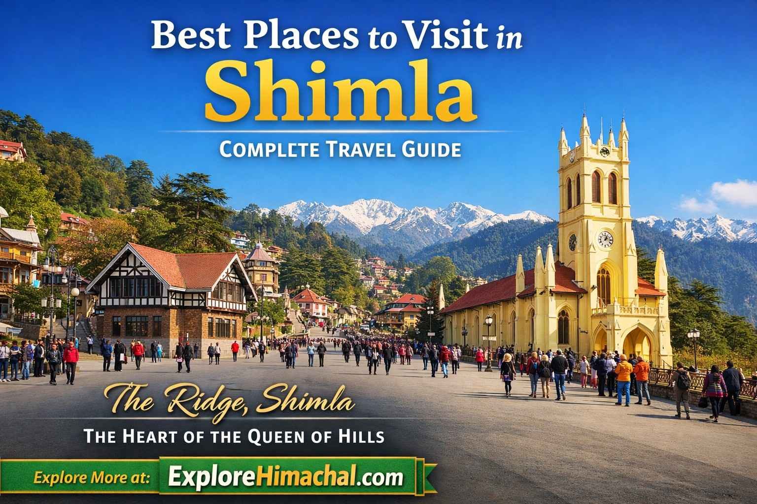 best places to visit in shimla